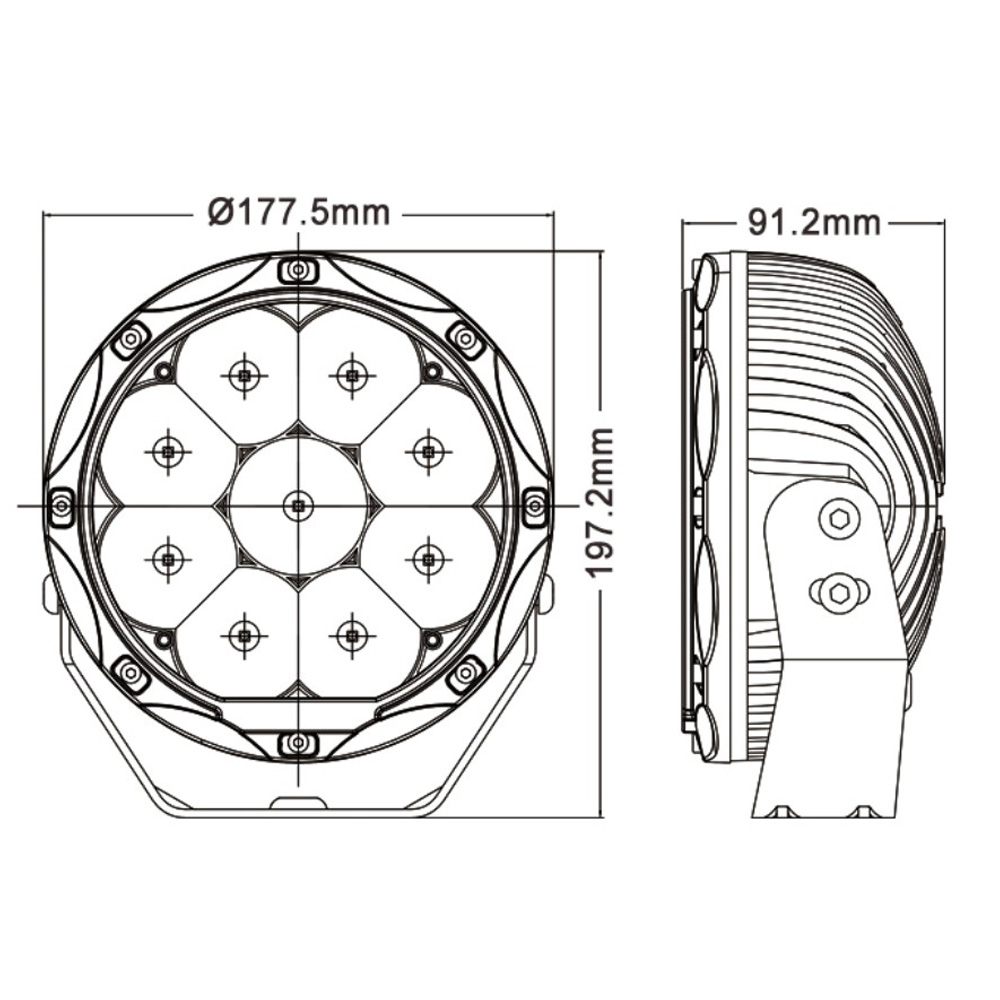 LED Collection - Driving Light HM-19009-D