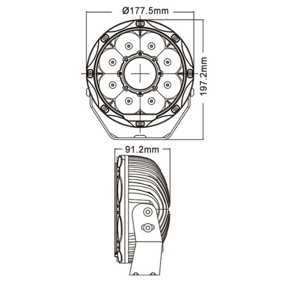 Laser COLLECTION - Driving Light HM-19009-C