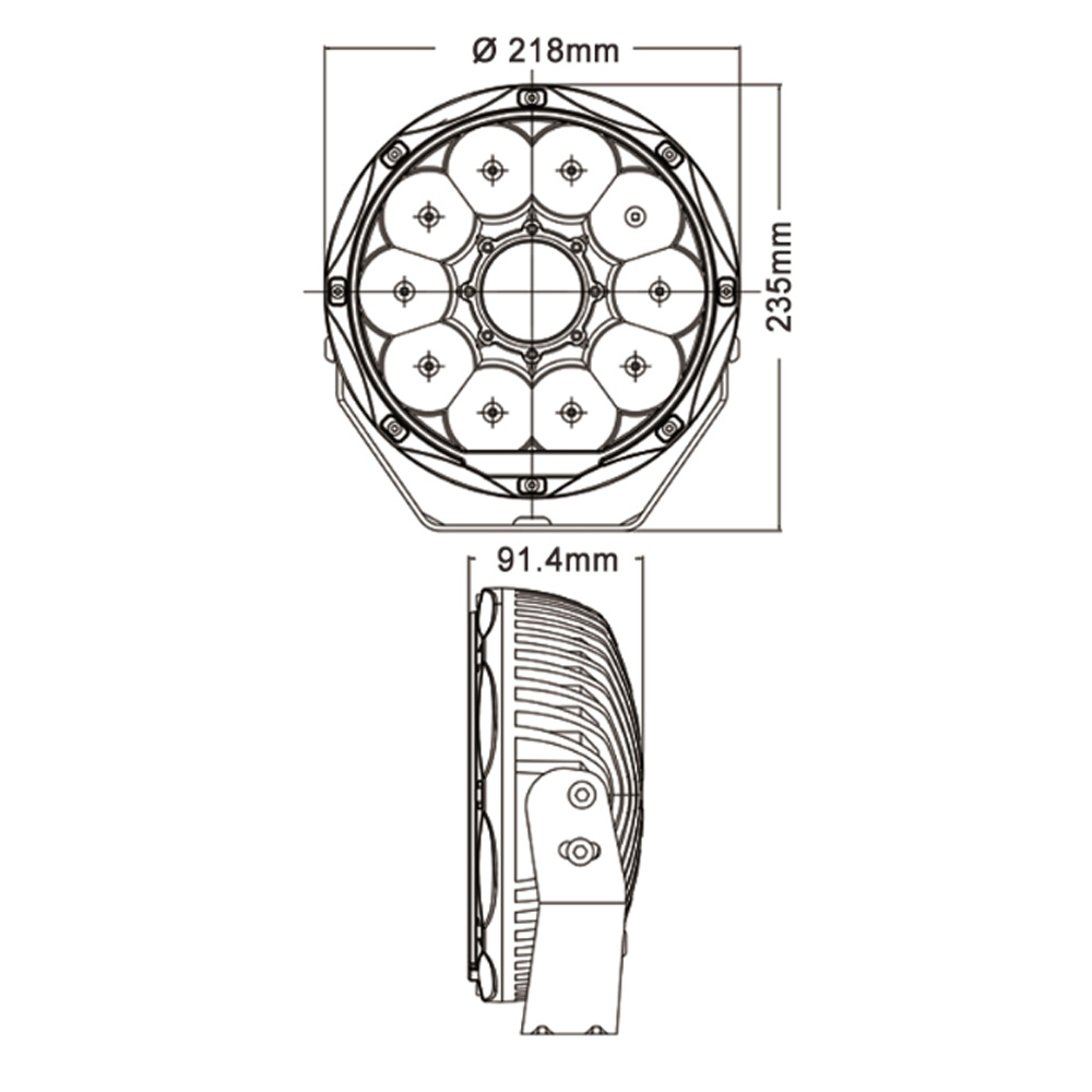 Laser Collection - Driving Light HM-19011-C