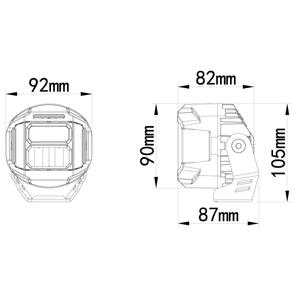 LED Collection - OSRAM DRIVING LIGHT HM-2127A